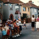 Cottrell Road street party - Prince Andrew and Sarah Ferguson's wedding 1986. Photo courtesy Kath Higgins