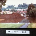 Floods, Eastville Park - 11 July 1968. Photo courtesy Mervyn Upton.