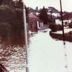 Floods, Glenfrome Road - 11 July 1968. Photo courtesy Mervyn Upton.